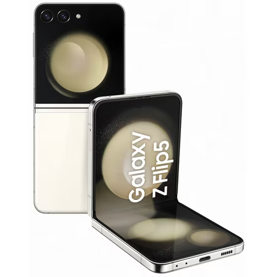 Samsung Galaxy Z Flip5 5G Smartphone 512GB - Cream Gazimağusa