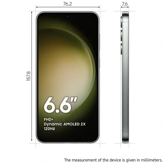 Smartphone Samsung Galaxy S23+ 256GB - Green Gazimağusa - photo 3