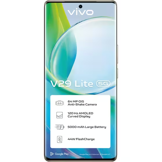 Smartphone Vivo V29 Lite 5G 128GB Dual Sim - Dreamy Gold Gazimağusa - photo 2