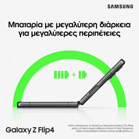 Smartphone Samsung Galaxy Z Flip 4 5G 256GB - Graphite Gazimağusa - photo 5