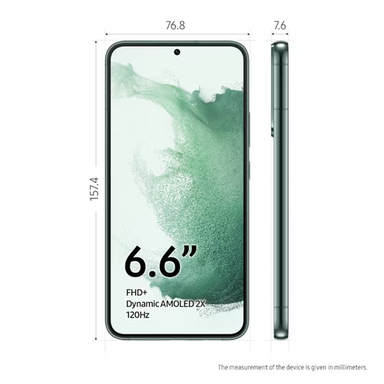 Smartphone Samsung Galaxy S22+ 5G 128GB Green Gazimağusa - изображение 2