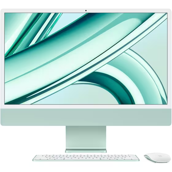 Apple iMac 24" 4.5K Retina Display (Apple M3/8GB/512GB SSD/8C 10C GPU) - Green Gazimağusa