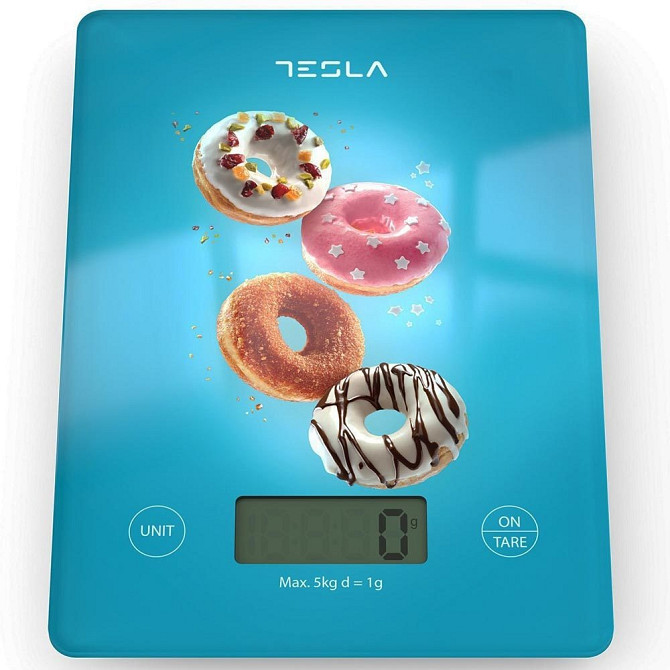 Kitchen Scale TESLA KS100BL blue Gazimağusa - изображение 1