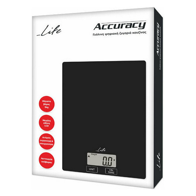 Kitchen Scale LIFE Accuracy 221-0181 black Gazimağusa - изображение 2