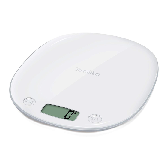 Kitchen Scale TERRAILLON T13691 macaron white Gazimağusa