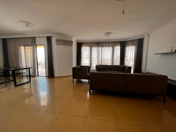 3+1 Alsancak fully furnished apartment for rent for a family Girne