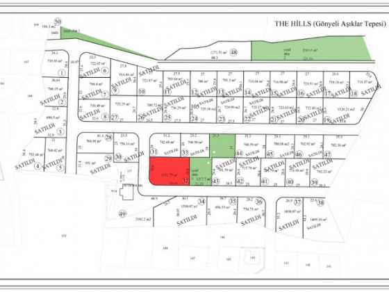 Plot for sale on lovers' hill Dekanat Nicosia