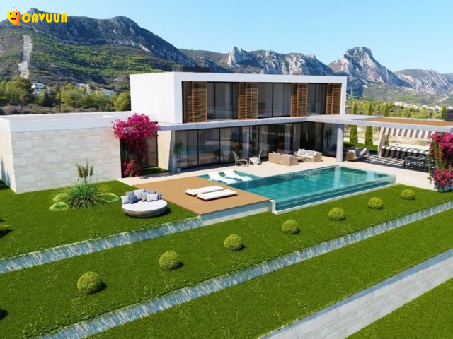VILLA WITH MOUNTAIN AND SEA VIEWS WITH POOL IN KYRENIA Girne - photo 1