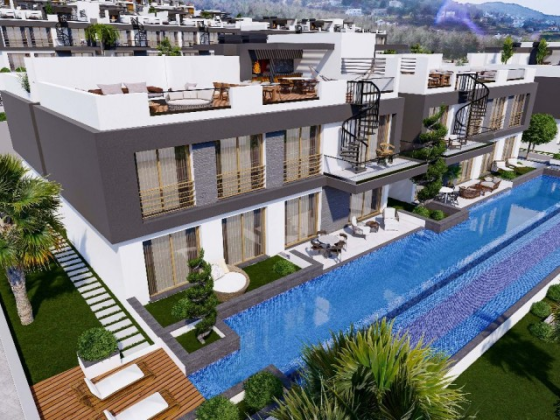 Penthouse Emtan Spectra Neptune 3+1 with in-line pool Girne
