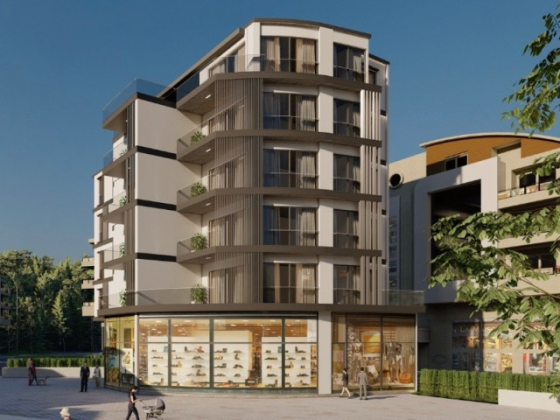 Apartments for sale on the main street in the center of Kyrenia Girne