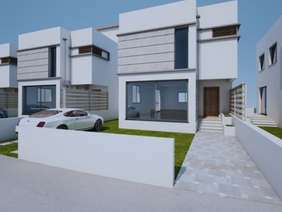 Sale of 3+1 villas in Demirkhand Nicosia