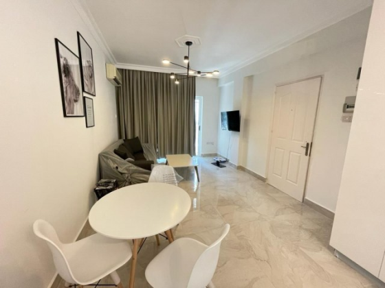 Fully furnished luxury spacious 1+1 apartment for rent in the center of Kyrenia Girne
