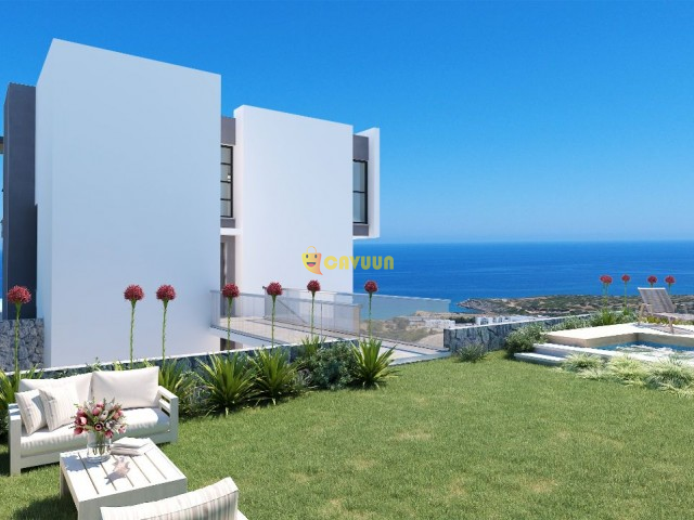 Villas with pool and sea and mountain views are for sale by owner in Kyrenia, Esentepe Girne - изображение 6