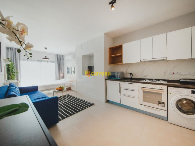 1+0 apartment with sea view Yeni İskele - изображение 1
