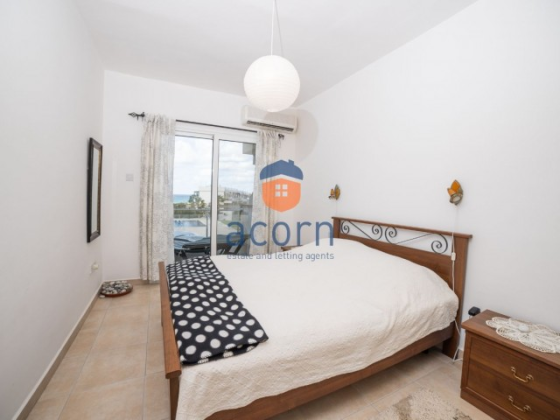 FURNISHED MIDDLE FLOOR APARTMENT WITH 2 BEDROOMS IN EXCELLENT CONDITION AND WITH BEAUTIFUL SEA VIEWS Gazimağusa