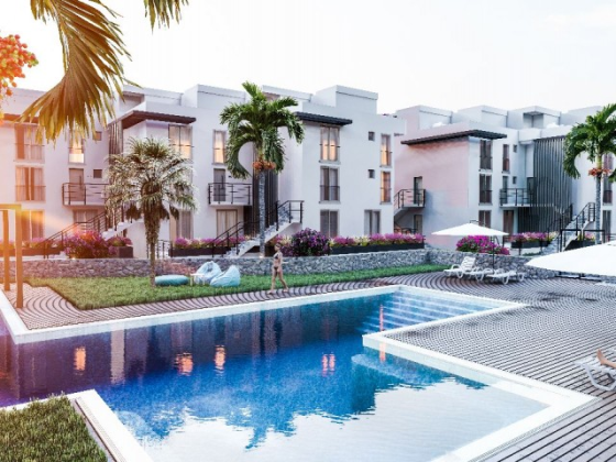 Luxury 1, 2 and 3 bedroom apartments with sea views in Atlantis Project Kucuk Erenkoy Gazimağusa