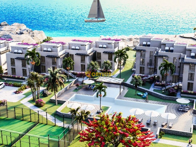 Luxury 1, 2 and 3 bedroom apartments with sea views in Atlantis Project Kucuk Erenkoy Gazimağusa - изображение 2
