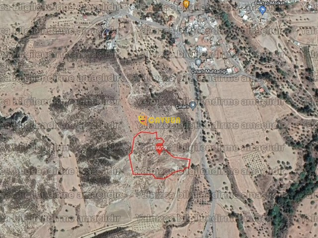 PROFITABLE plot 96 Turkish land plot in the village of Chinarli Gazimağusa - изображение 1