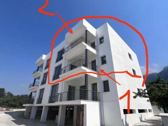 Apartment 3+1 for sale in Kyrenia Lapta Girne