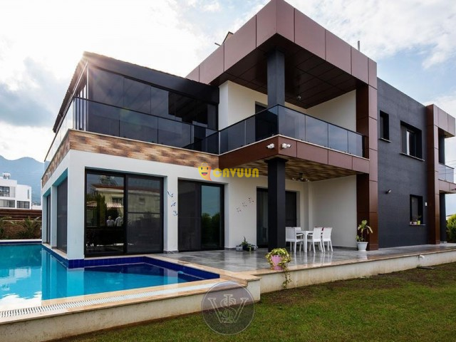 Magnificent 4 bedroom detached villa with private pool and electrical panel in Edremit, Girne Girne - изображение 8