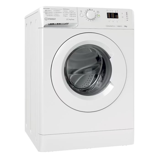 Washing machine 9 kg INDESIT MTWA 91295 W EE Gazimağusa