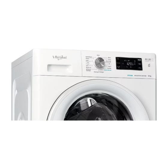 WHIRLPOOL EFFB 9258 WVFR Washing Machine 9Kg Gazimağusa