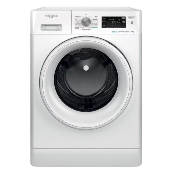 WHIRLPOOL EFFB 9258 WVFR Washing Machine 9Kg Gazimağusa