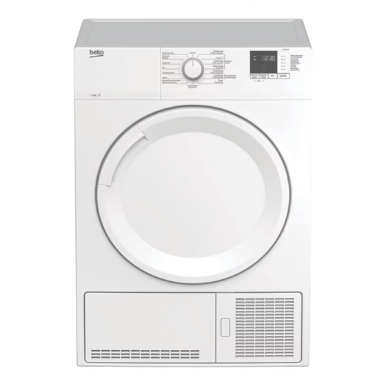 BEKO DC8230A1 Condensation dryer 8Kg Gazimağusa