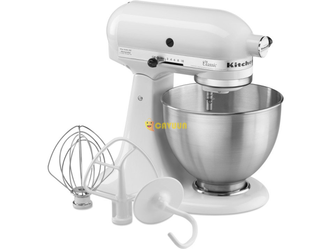 KitchenAid Classic Robot Pâtissier 5K45SSEWH — Белый Gazimağusa - изображение 2