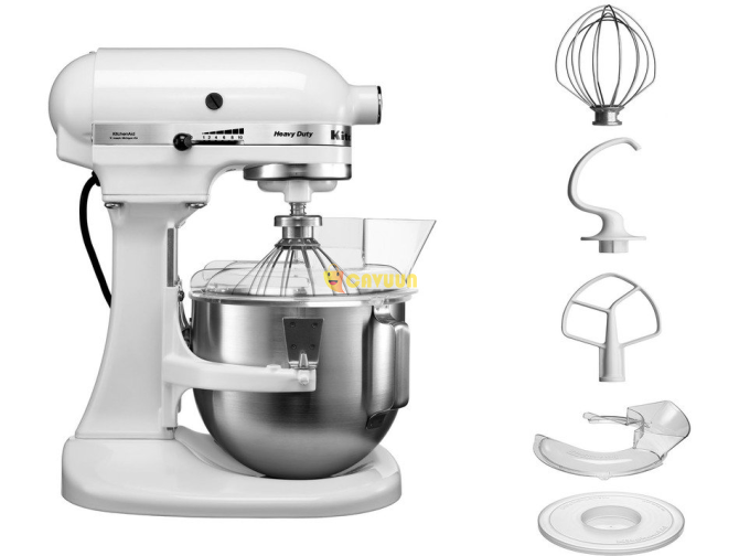 KitchenAid Heavy Duty 5KPM5EWH — белый Gazimağusa - изображение 1