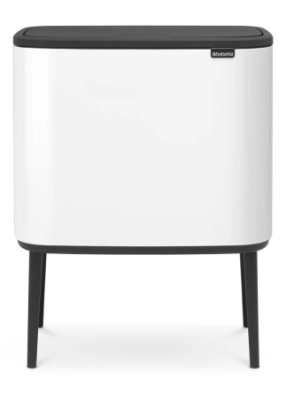 Brabantia Bo Touch Bin recycling duo waste bin with lid on legs Gazimağusa