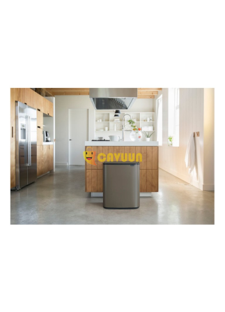 Brabantia Bo Touch Bin двойная корзина для мусора с крышкой Gazimağusa - изображение 2