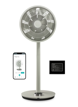 Dux Whisper Flex Smart table fan with battery Gazimağusa