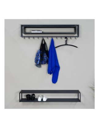 Spider School 120 Black Edition coat rack 118 cm Gazimağusa