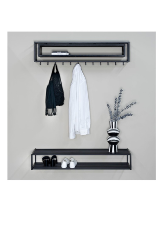 Spider School 120 Black Edition coat rack 118 cm Gazimağusa