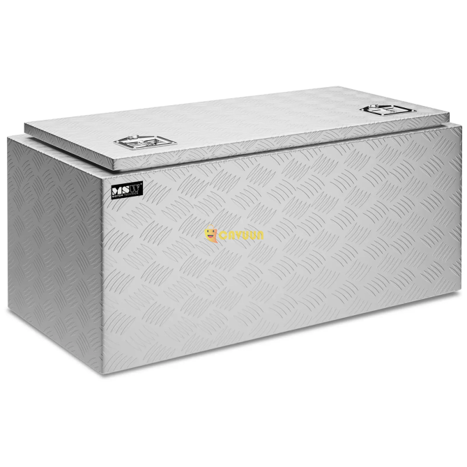 Aluminum tool box, tear plate - 91 x 44.5 x 43 cm - 119 L Gazimağusa - photo 1