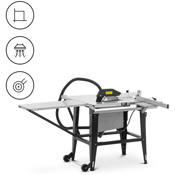 Table saw - 2000 W - 2800 rpm - extendable table top Gazimağusa