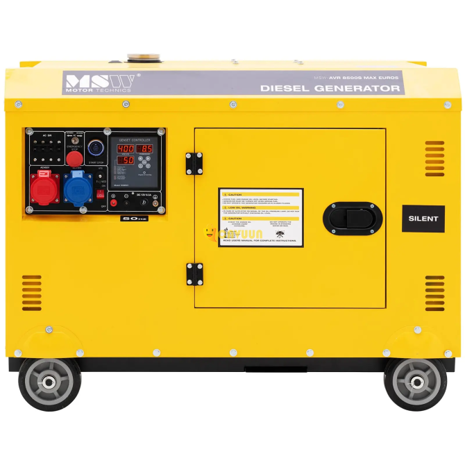 Emergency generator diesel - 7220 / 8500 W - 30 L - 240/400 V - mobile - AVR - Euro 5 Gazimağusa - photo 6