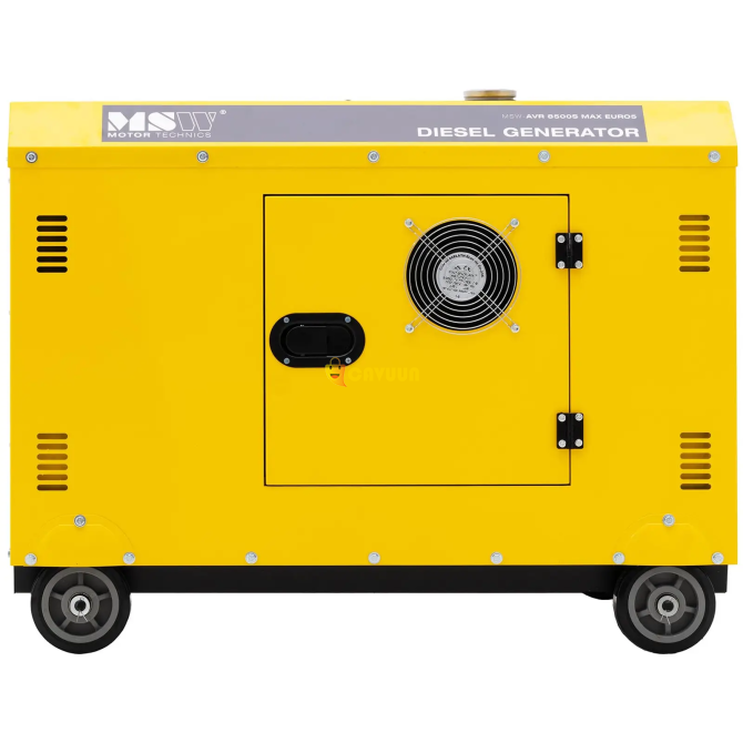 Emergency generator diesel - 7220 / 8500 W - 30 L - 240/400 V - mobile - AVR - Euro 5 Gazimağusa - photo 7