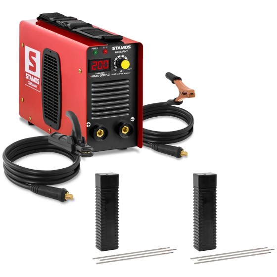 Welding set Electrode welding machine - 200 A - 60 % Duty Cycle - Electrodes E6013 Gazimağusa