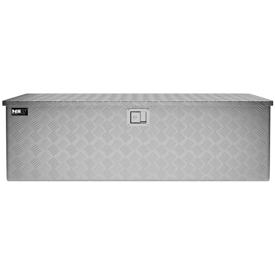 Aluminum tool box, tear plate - 124 x 38 x 38 cm - 150 L Gazimağusa