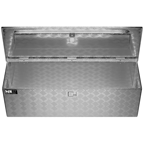 Aluminum tool box, tear plate - 124 x 38 x 38 cm - 150 L Gazimağusa