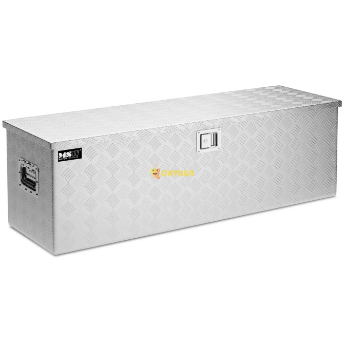 Aluminum tool box, tear plate - 124 x 38 x 38 cm - 150 L Gazimağusa - photo 1