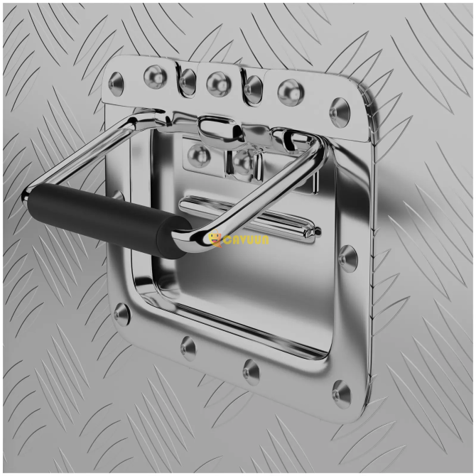 Aluminum tool box, tear plate - 124 x 38 x 38 cm - 150 L Gazimağusa - photo 5