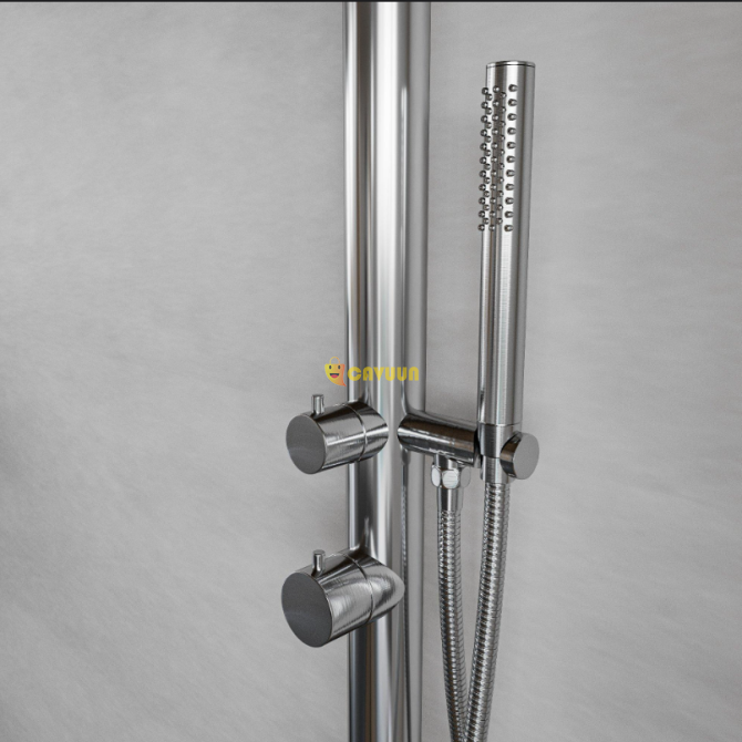 Fortifura Outdoor Original Outdoor shower - Stainless steel 316 - hand shower - wall model Gazimağusa - photo 5