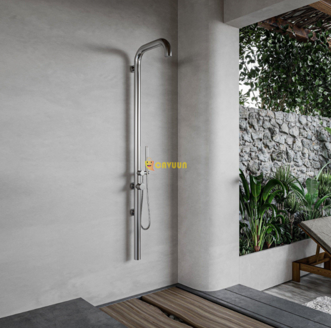 Fortifura Outdoor Original Outdoor shower - Stainless steel 316 - hand shower - wall model Gazimağusa - photo 1