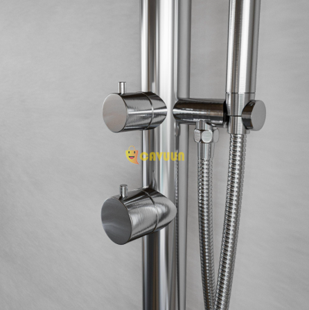 Fortifura Outdoor Original Outdoor shower - Stainless steel 316 - hand shower - wall model Gazimağusa - photo 4