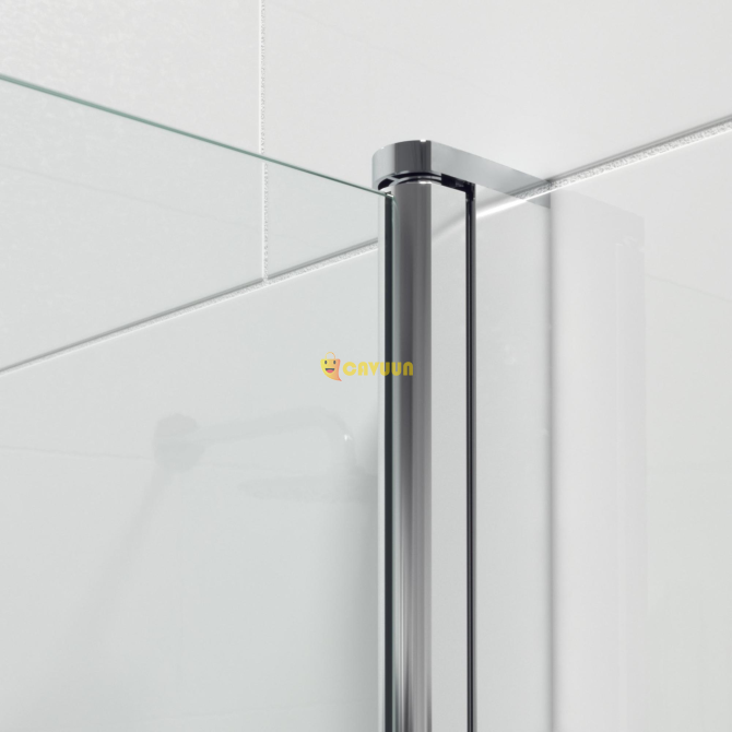 Saniclass Neptune Shower cubicle - 1 revolving door - Side wall - 90x90x200cm - 6mm safety glass Gazimağusa - photo 5