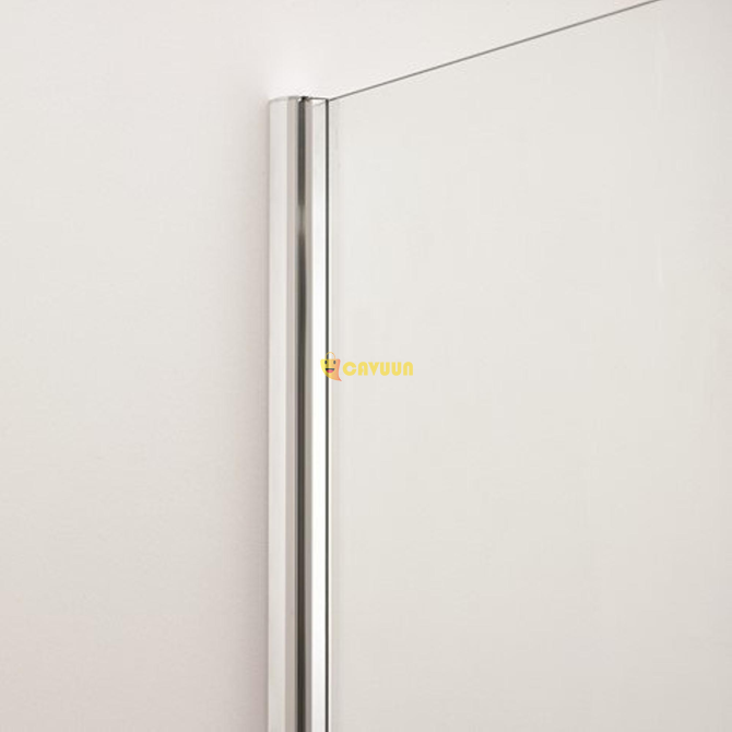 Crosswater Kai shower cabin 75x75x190cm with 2 sliding doors 6mm clear safety glass aluminum silver Gazimağusa - photo 2