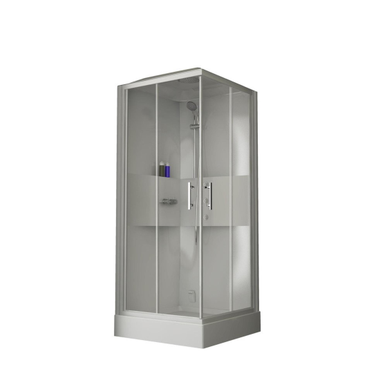 Nemo Spring Lilou Hamam shower cubicle – 90x90cm – Hydro + steam – reversible – with built-in tap Gazimağusa